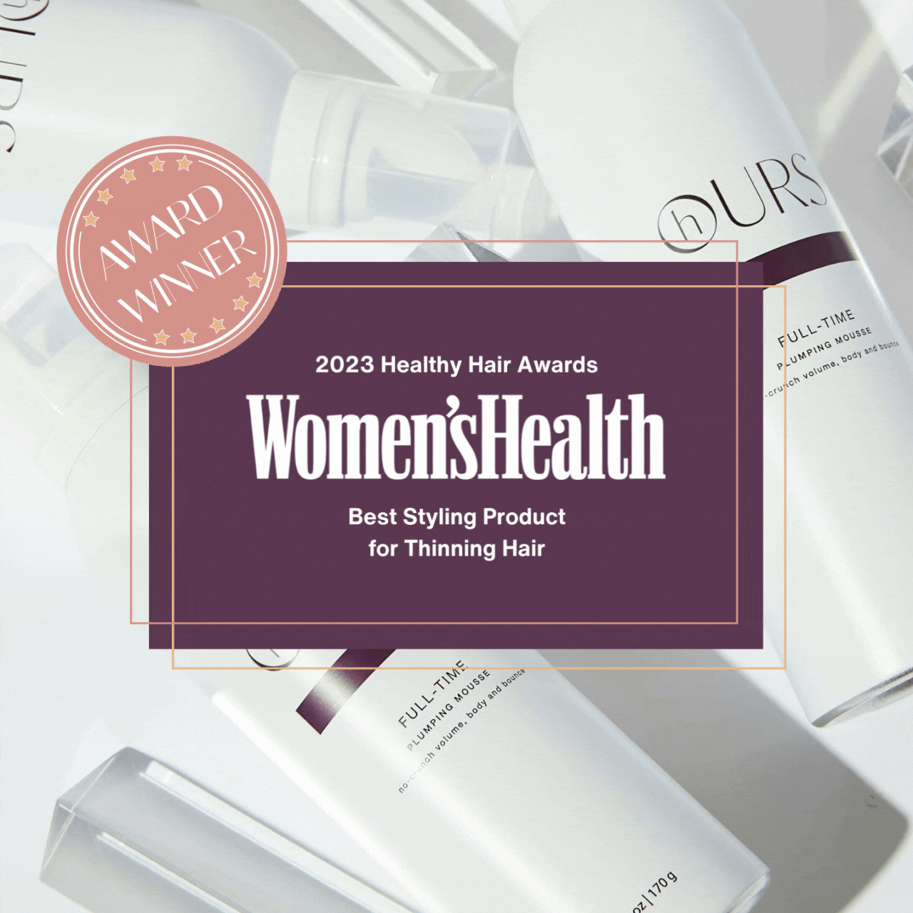Announcing our Women's Health 2023 Healthy Hair Award winner hOURS