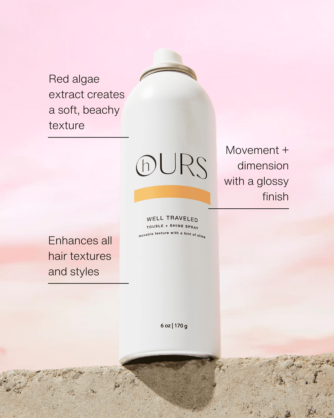 Well Traveled Tousle And Shine Spray Tousle And Shine Spray