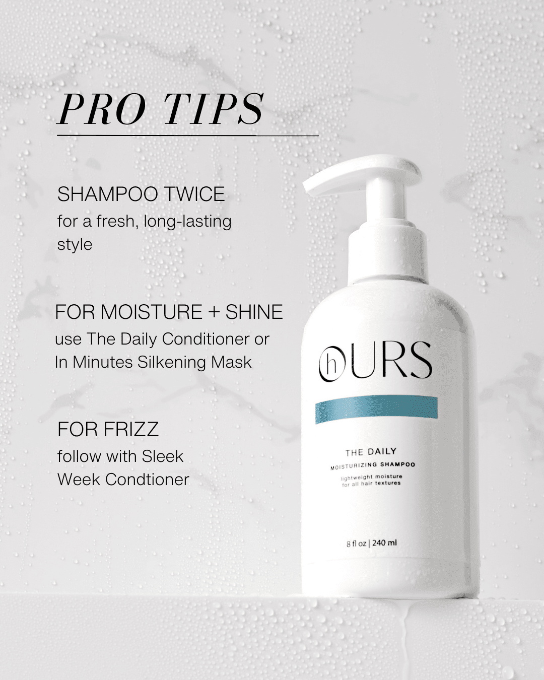 The Daily Shampoo Moisturizing Shampoo Moisturizing Shampoo