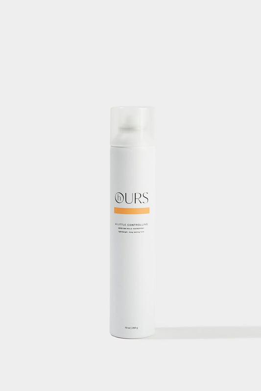 A Little Controlling Medium Hold Hairspray hOURS haircare