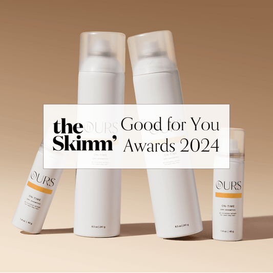 On-Time named Best Dry Shampoo in the Skimm' Good For You Awards 2024