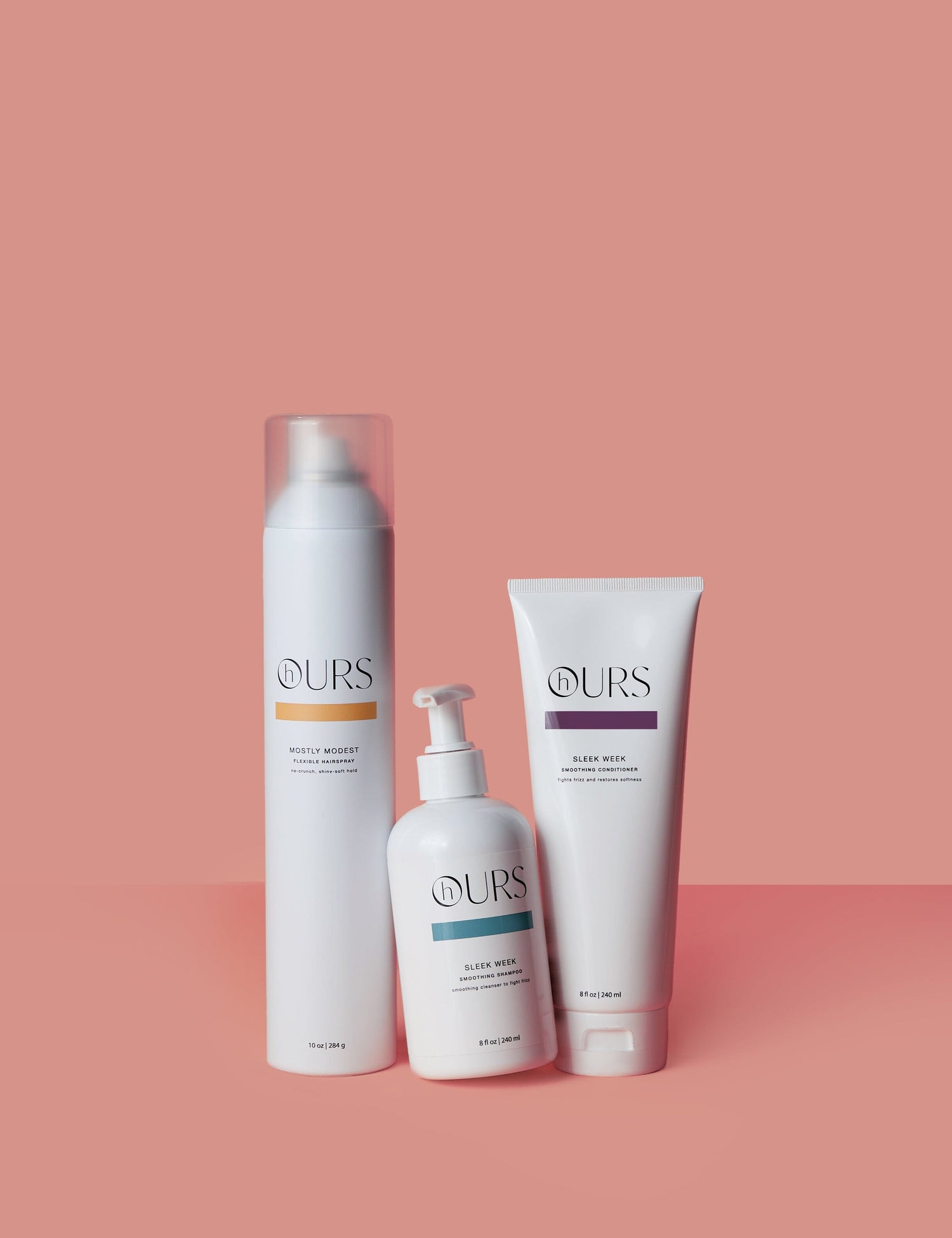 Frizz-Free Softness + Shine Bundle hOURS haircare 