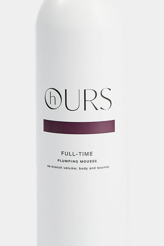 Full-Time Plumping Mousse hOURS haircare 