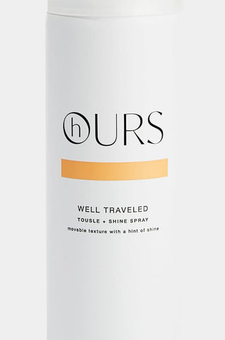 Well Traveled Tousle And Shine Spray hOURS haircare 